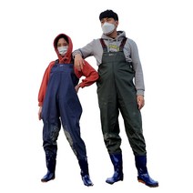 에스몰 가슴장화 해루질장화 갯벌체험 주말농장, 네이비, 245