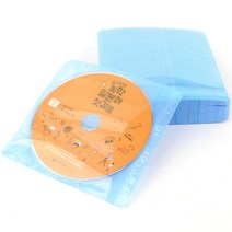 100p 부직포 CD 케이스 cd자켓 시디케이스 cd보관함 부직포케이스 cd케이스