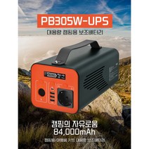 아이뮤즈 대용량 배터리 대용량 파워뱅크 낚시용 캠핑용배터리 차박필수품 220V AC 보조배터리 84000mAh