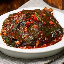 [푸드맛봄] 전라남도 손맛 깻잎김치 1kg /남도김치 자연락, 상세 설명 참조