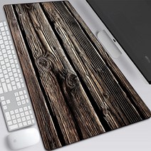 노트북 데스크탑 테블릿PC 우드 그레인 텍스처 대형 게임 마우스 패드 컴퓨터 노트북 키보드 데스크 매트 P, 17 A17_09 LockEdge800x300x3mm