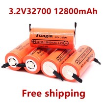 납산배터리 고용량 3.2V 32700 12800mAh LiFePO4 배터리 12.8Ah 50A 연속 방전 최대 고전력 니켈 시트, [01] 1PCS