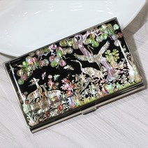 자개함 자개 보석함 원목 목걸이 보관함 악세사리 반지 케이스 귀걸이 주얼리 보석상자 비즈 돌반지