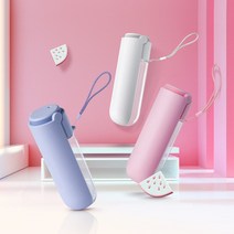 제이엘 애견 접이식 강아지 휴대용 물통 올인원 원터치 산책 물병, 1개, 접이식물통-핑크