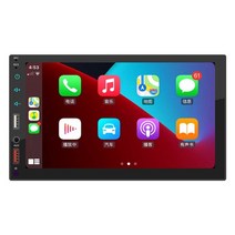 카플레이 carplay 2 din 자동차 라디오 블루투스 안드로이드 자동 핸즈프리 7quot 터치 스크린 비디오 mp5 플레이어 듀얼 usb 오디오 시스템 헤드 유닛 fx2s