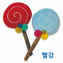 반려동물 페로가토 마따따비 사탕 빨강 1P 장난감, 없음