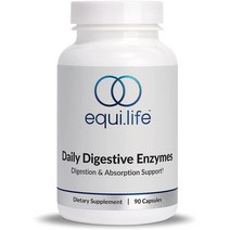 미국직구 EquiLife 일일 효소 및 영양소 흡수 식품 민감성에 이상적 비건(90인분), 수량, 상세참조
