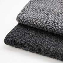 유명한원단 이중직 니트 다이마루 원단 보카시 그레이 차콜 2종, 보카시차콜