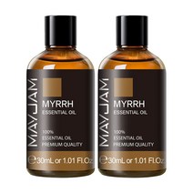 MAYJAM 순수 천연 프리미엄 미르 몰약 에션셜오일 30ml 2팩