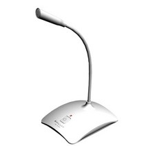 컴소닉 필라 CM-700 USB 화이트 스탠드마이크 PC.컴퓨