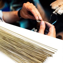 스텐용접봉 알루미늄용접봉 아크용접봉 은납봉 구리 전극 용접 와이어 보석 만들기 수리 쉬운 솔더 용접 도구, 50cm 1.5mm