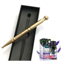 압진기 스테인리스 스틸 컨디셔닝 펜 양방향 침술 펜 양방향 침술 프로브 침술 침술 스틱 마사지, 황동