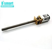 전동블라인드모터 전동 자동 모터 블라인드Bringmart-나사산 샤프트 M4 55mm DC 기어 모터 15/30/50/60/10, 01 30rpm_02 6V