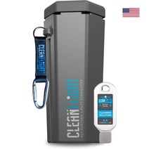 클린 플라이트 프리미엄 골프 볼 세척기 - 골프 가방 또는 카트용 휴대용 청소기