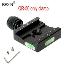 비디오 카메라 더블 슬라이더 휴대용 범용 dslr 짐벌 arca swiss 퀵 릴리스 플레이트 클램프 퀵 스위치 키트 삼각대 마운트 어댑터 삼각대 헤드, 2-빨간색