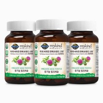 마이카인드 유기농 밀크씨슬 3박스 (1 084mg x 30정), 30정, 3개, 단품