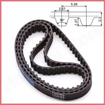 xl 폐쇄 루프 고무 타이밍 벨트 xl68 70 72 74 76 78 80 82 84 86 88 너비 10mm 드라이브 벨트 피치 5 08mm, xl88(223.52mm), 10개