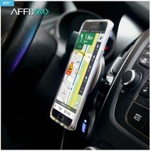 AFFIXM 나노패드 고속 무선충전 핸드폰거치대 차량용 휴대폰거치대, 차량용 휴대폰 거치대