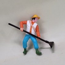 농부 미니어처 테라리움재료 인테리어소품 사람피규어