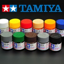 타미야 아크릴 도료 모음 TAMIYA 프라모델 건담도색 건프라 밀리터리, 아크릴 XF-84 다크아이언