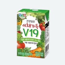 (안전배송 박스포장)정식품 건강담은 야채가득 145mlX24 48 72팩_ 에스에이