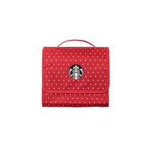 Starbucks 스타벅스 크리스마스 여행 파우치 Xmas travel pouch 레드 도트 한국 정규품 해외 한정품