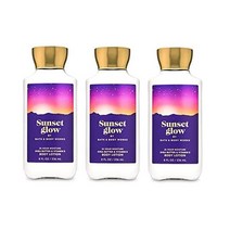BBW 배스앤바디웍스 선셋 글로우 바디 로션 크림 236ml 3팩