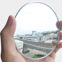 [DL] 차량 사이드미러 볼록거울 사각지대 안전거울 보조미러 후방거울 초보운전, 대형1P