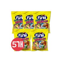 피니 피지 웜 젤리100gx5개/엠엔엠즈/마이구미, (무배)피니 피지 웜 젤리100gx5, 5개