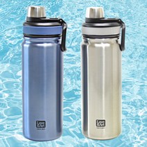 HARU 보온보냉 스포츠텀블러 700ml 진공텀블러, HARU텀블러_실버