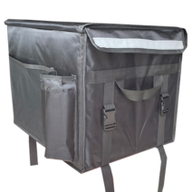 피자가방 스쿠터 오토바이 단품 딜리버리 햄버거 배달, 30L (브래킷+바닥판)(자기흡인)