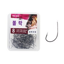 금호 덕용 볼락 바늘 블랙 니켈 메바루 훅 KE-509, 선택완료