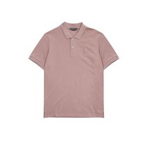 CORNELIANI 꼬르넬리아니 핑크 솔리드 컴팩트 피케 코튼 2버튼 KARA 카라넥 반팔 티셔츠 CS6TSHS03 -