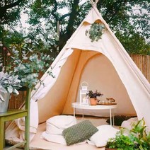 라미란텐트 티피 인디언 감성 면 텐트 타프 동계 장박 3 4인용 바퀴달린집 캠핑텐트, 타프(텐트미포함)