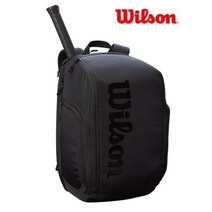윌슨 프로스태프 super tour 테니스 가방 블랙 레드 백팩 라켓가방