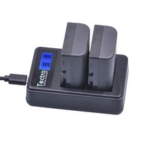 배터리호환 2X NP-FM500H NP 배터리 + LCD 듀얼 USB 충전기 소니호환 알파 A58 A57 A65 A77 A9호환9 A9호환, 02 2 Pcs