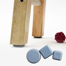 슬라이드 가구패드 식탁 의자 발 커버 다리 층간소음, 1개, (원형25mm)낱개 1개