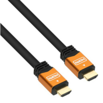 넷메이트 4K HDMI V2.0 골드메탈 케이블 NM-HM03GZ, 3개, 3m.