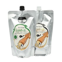 롬복 오징어먹물 엘비 스퀴드 트리트먼트 컬러 크림 500ml 오리지날, 1개, 마호가니브라운