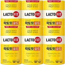 종근당 락토핏 생유산균 골드5X 2g 50포 6통 300일분