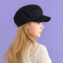 코튼써지마린 사계절 여성 챙 팔각모 헌팅캡 뉴스보이캡 (5컬러)