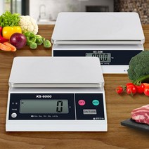 !junjjang!9650ea 산업용 전자저울 업소용 주방용 가정용 디지털 정밀, KS-6000