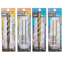 이엑스파워 육각코발트 드릴 M3.0~M10 육각 하이스 드릴 M3.0~M10, 육각코발트드릴, EHK-130