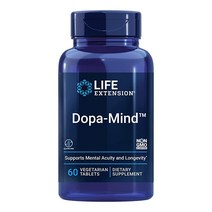 Life Extension DopaMind – 도파민 수준 야생 녹색 리 추출물 글루텐 프리 GMO 채식주의자, 60 Count (Pack of 1)