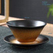 커피잔 세트 커피 컵 세라믹 커피 컵과 접시 세트 라떼 머그잔 도자기 찻잔 애프터눈 티 아침 우유 컵 1, 04 D_01 180ml