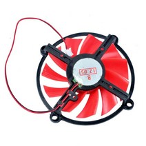 65mm 85mm 그래픽 카드 냉각 팬 hd6570 6750 5550 gt640 630, 직경 85mm, 없음, 검은색