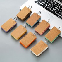 단어장 영어단어장 암기단어장 암기카드 링단어장 메모 카드 단어카드 미니노트 영어단어, 2.옐로우