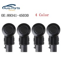 자동차 부품 파츠 4pcs pdc 주차 역방향 보조 범퍼 센서 toyota sienna, 검은색