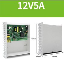 dc 12v 2a3a5a 전원 공급 장치 w백업 배터리 인터페이스 rfid 카드 액세스 제어 시스템 전원 공급 장치 ac 100240v, AC 100-240V 5A