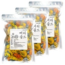 다누푸드 22년산 햇 국산 메리골드 꽃차 마리골드 차 300g(100gX3개)